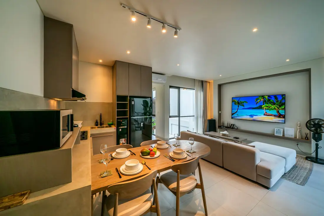 Kitchen and dining