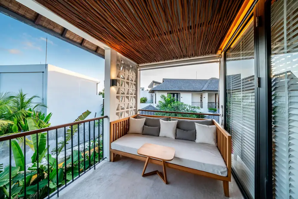 Upstairs terrace